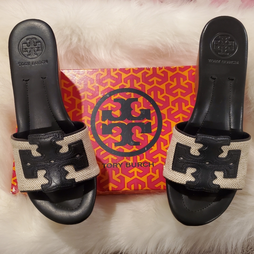 Tory Burch Platform Wedge Sandals